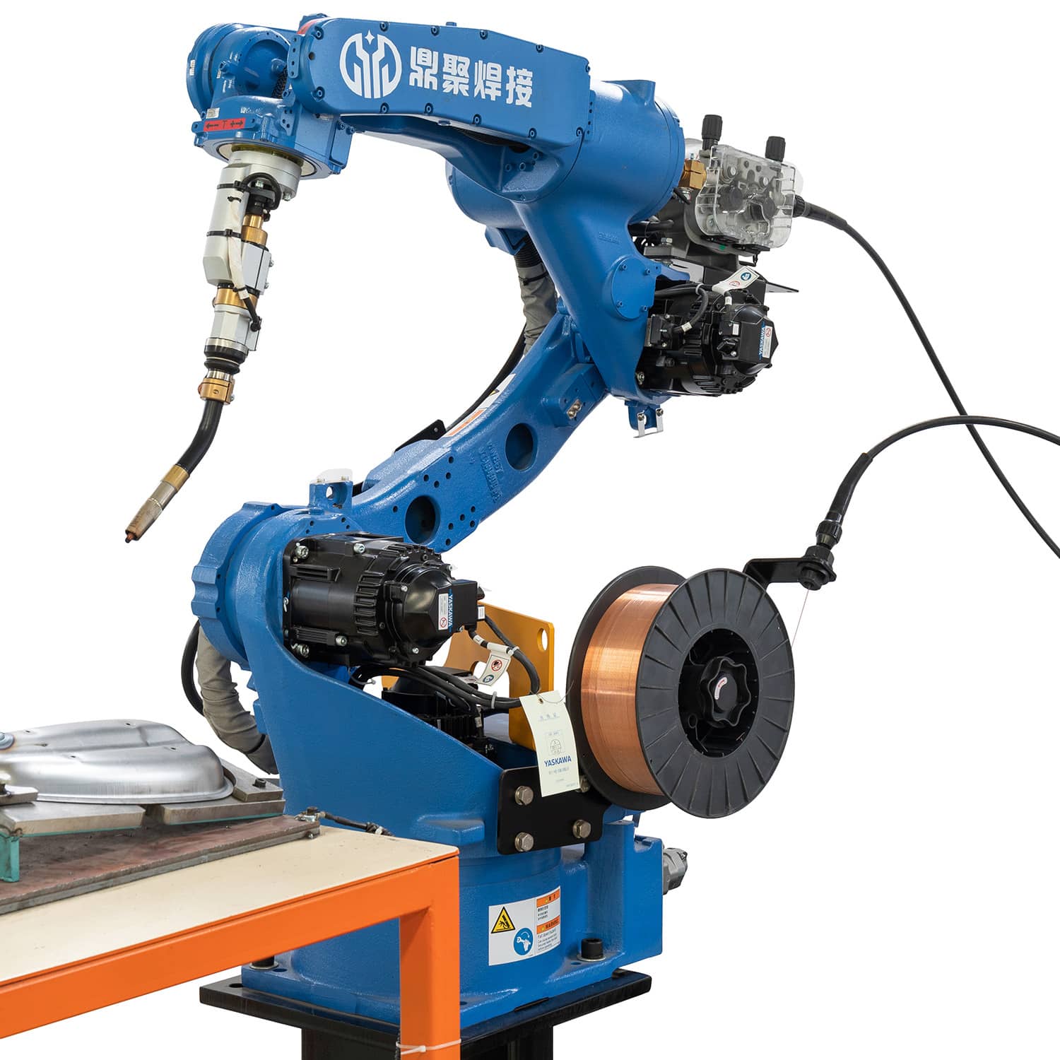 Plně automatické šestiosé svařovací rameno robota